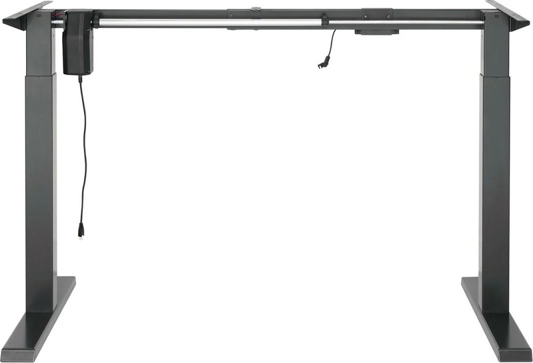 Kornizë tavoline me rregullim elektrik të lartësisë, Maclean Ergo Office ER-433, rregullim 73–123 cm, gjerësi 84–130 cm, gri
