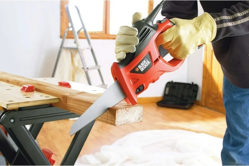 Sharrë dore elektrike BLACK+DECKER KS880EC-QS, teh 23.9 cm, portokalli