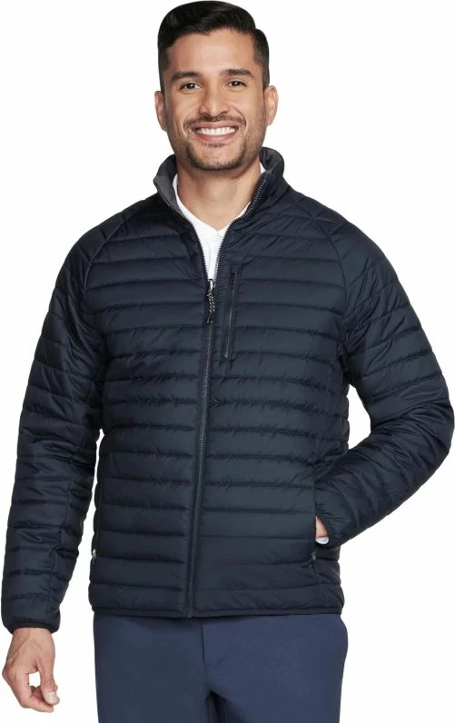 Jakne Skechers për meshkuj, e zezë