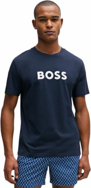 Maicë për meshkuj Boss, në ngjyrë të kaltër të errët