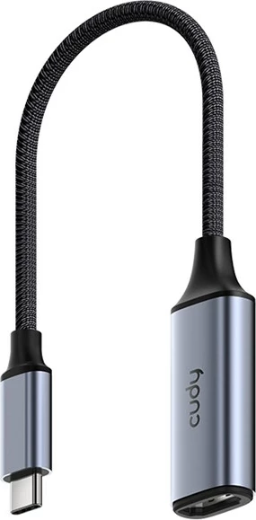 Adapter grafik USB Type-C Cudy UH401, HDMI 2.0, Argjendtë