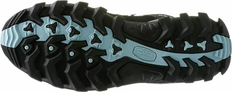 Këpucë për femra CMP Rigel Mid WP, blu me gri