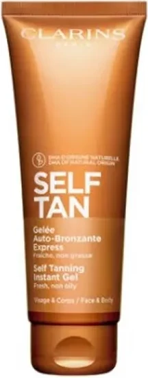 Xhel vetëngjyrues Clarins Self Tanning Instant Gel unisex 125ml