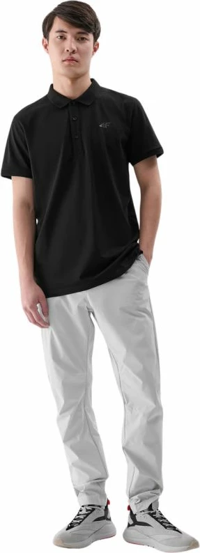 Maicë polo për meshkuj 4F, e zezë