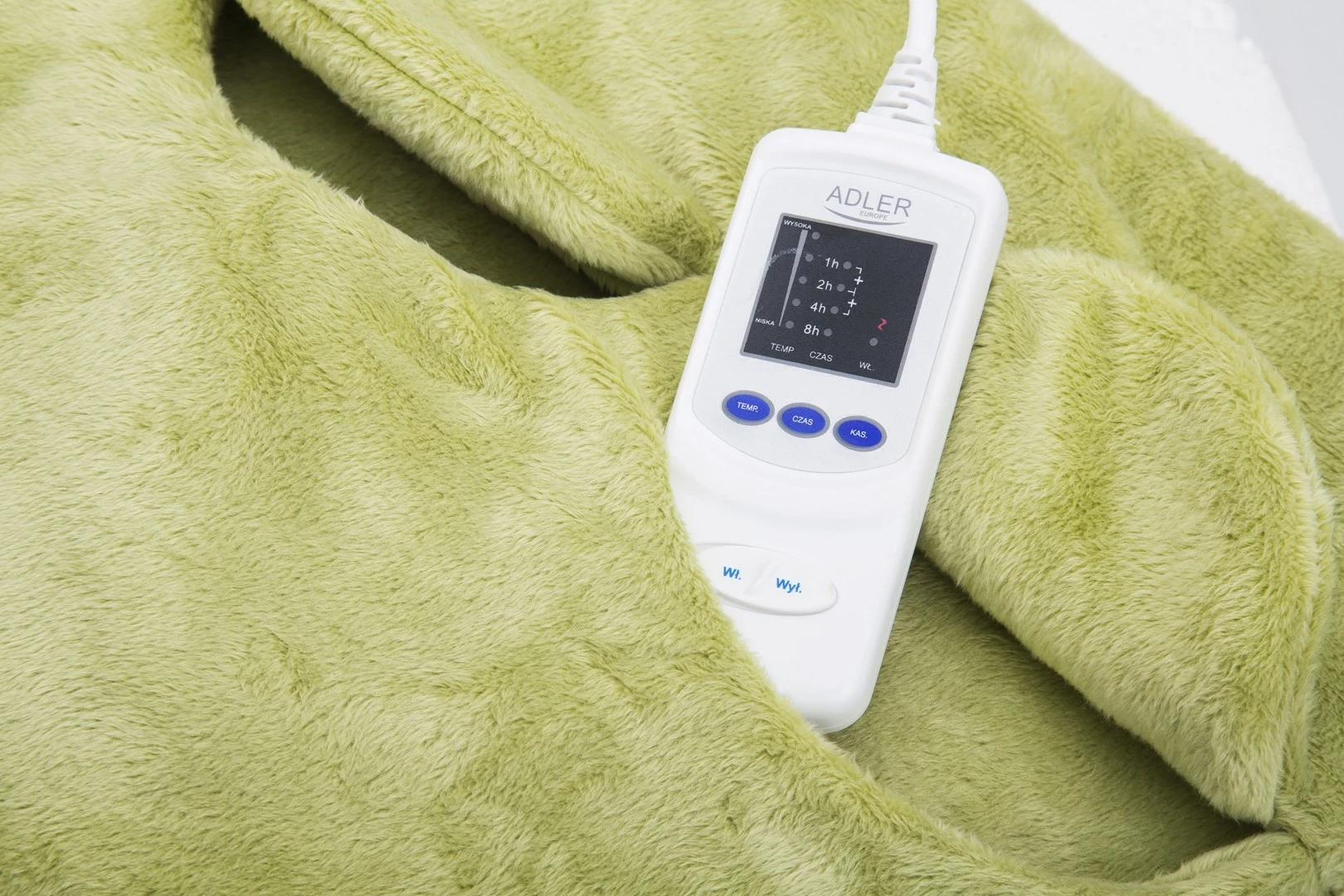 Ngrohës elektrik për këmbë Adler AD 7403, Jeshile