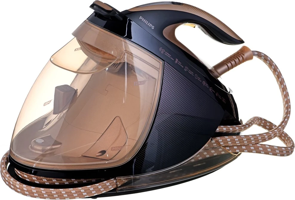 Hekur me avull Philips GC9682/80, 2700 W, 1.8 L, T-ionicGlide, Zi, Kafe