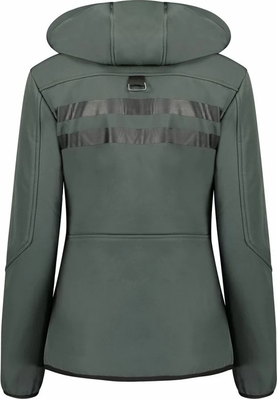 Jakne softshell për femra Geographical Norway, gri/portokalli