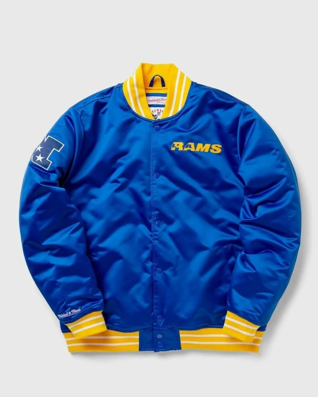Jakne për meshkuj Mitchell & Ness, Los Angeles Rams, blu