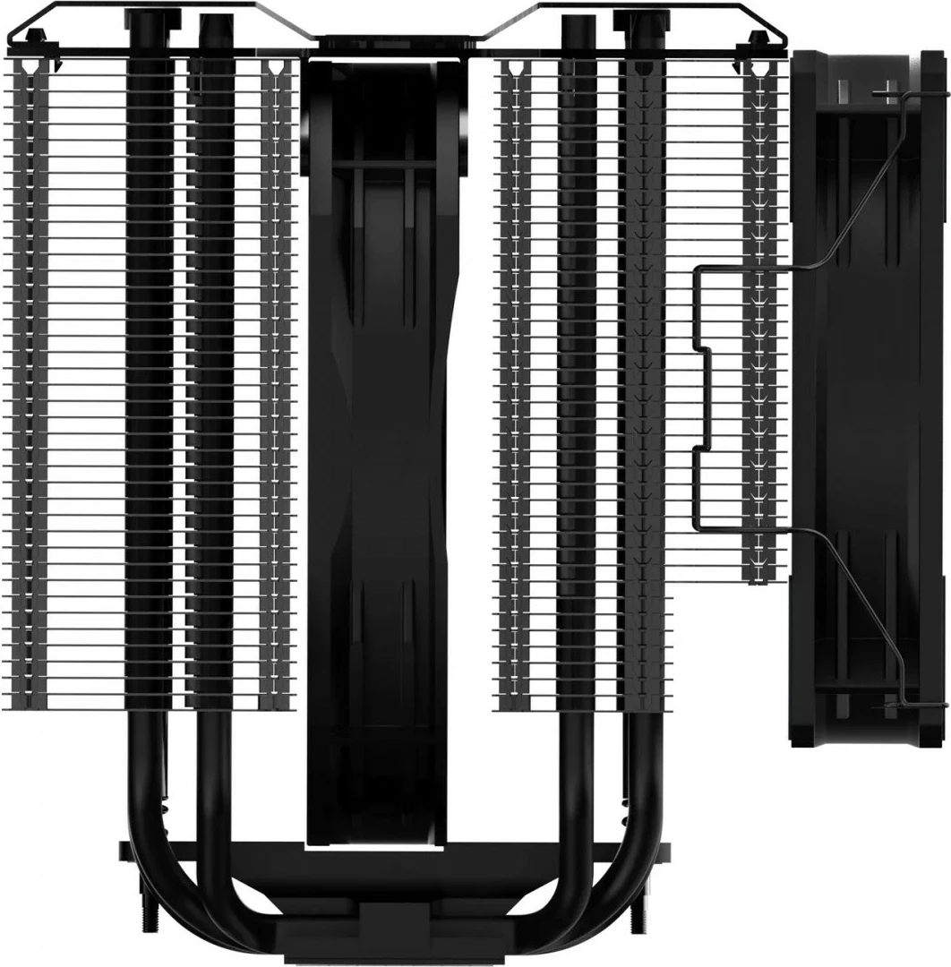 Kasë ftohëse CPU Cooler Master MasterAir MA824 Stealth, 8 heatpipes, 2 ventilatorë, e zezë