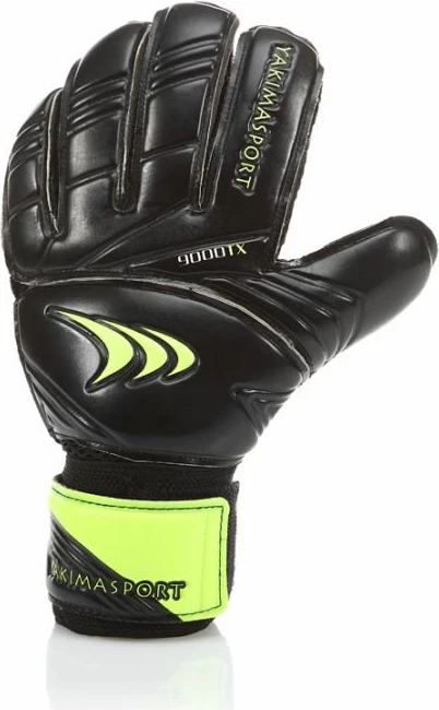 Doreza portieri Yakimasport GripMaster për meshkuj dhe femra, të zeza dhe jeshile