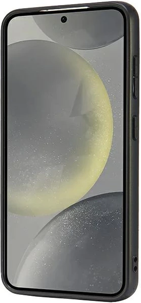 Mbështjellës Audi Genuine Leather MagSafe për Samsung Galaxy S24, i zi-kuq