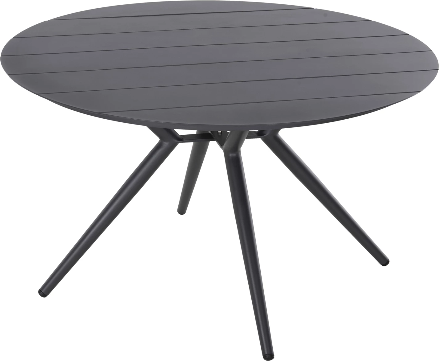 Tavolinë e jashtme e rrumbullakët HIGER FH6061.03 alumini antracit Φ126Χ73H cm