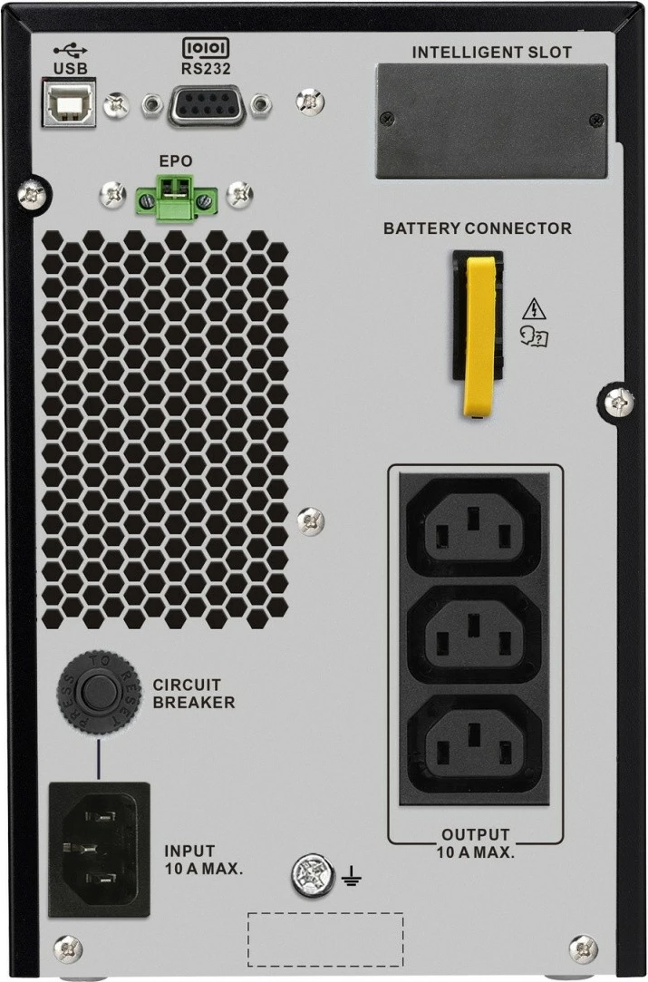 Kasë UPS APC Easy UPS SRV1KI-E, 1000VA, 900W, Tower, E zezë