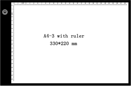 Tablet Vizatimi / Dritë Vizatimi / Projektor Vizat SONIT A4-3