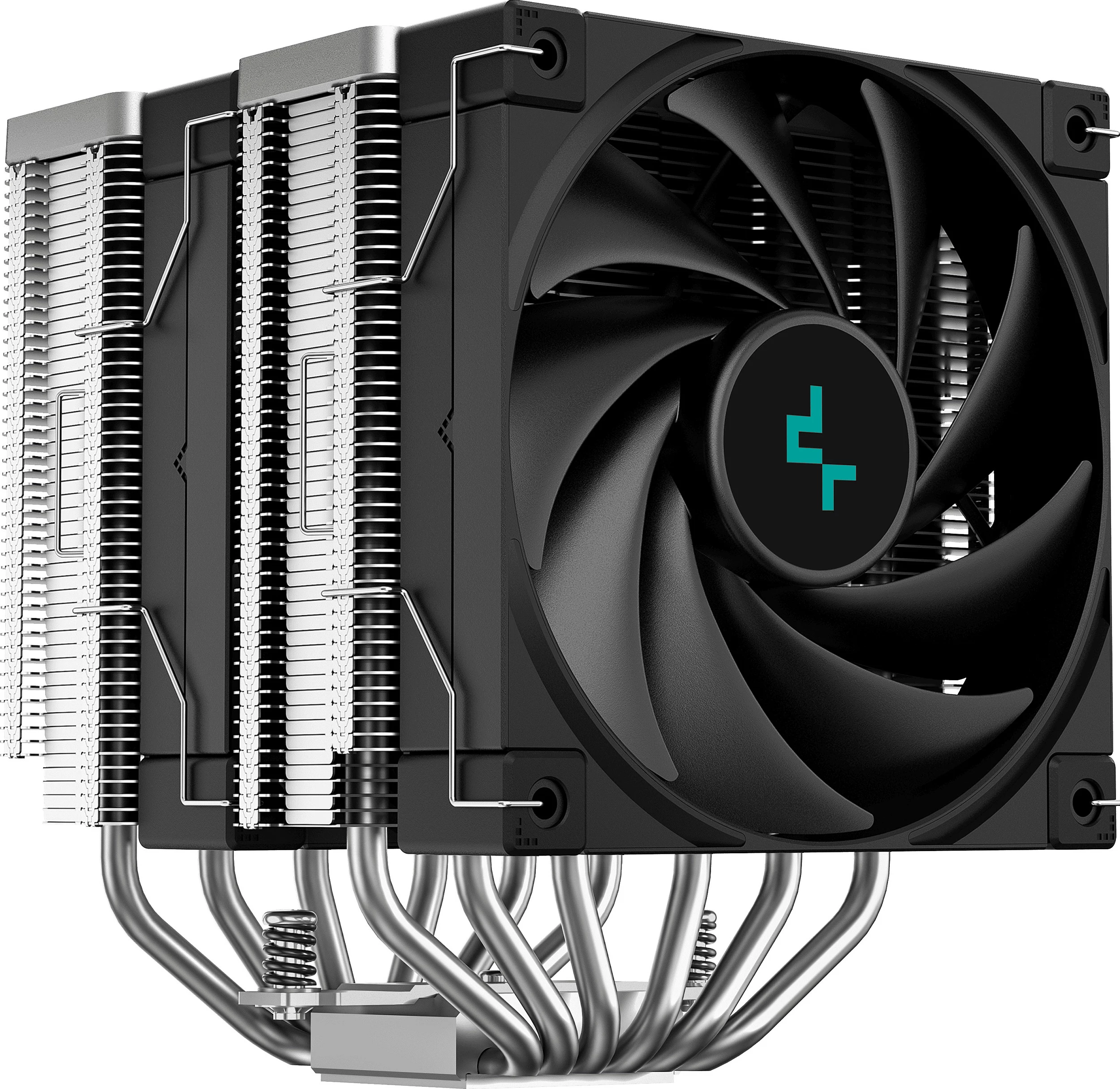 Ftohës ajri DeepCool AK620, 2 ventilatorë 12cm, i zi