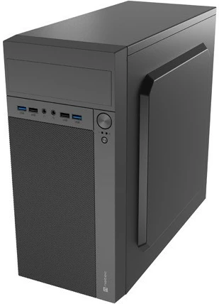Kasë Natec Helix NPC-2038, Micro Tower/Mini Tower, Micro ATX/Mini ITX, e zezë