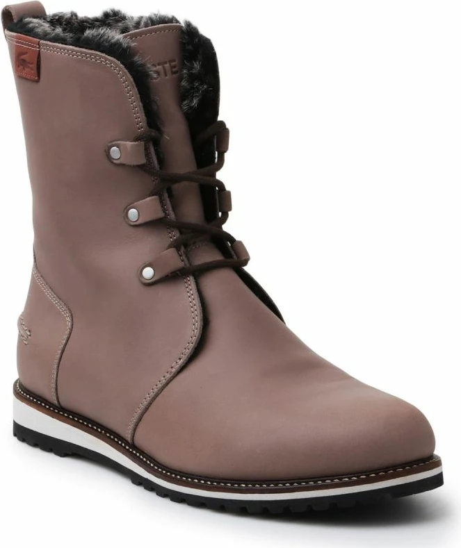 Çizme të larta për meshkuj Lacoste, ngjyrë kafe