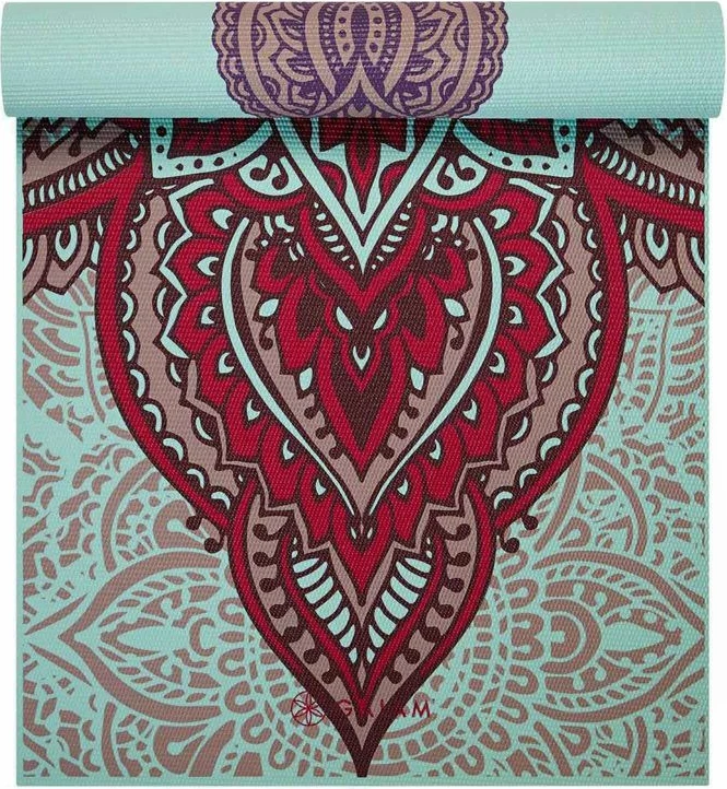 Tapet yoga Gaiam për femra dhe meshkuj, i kuq