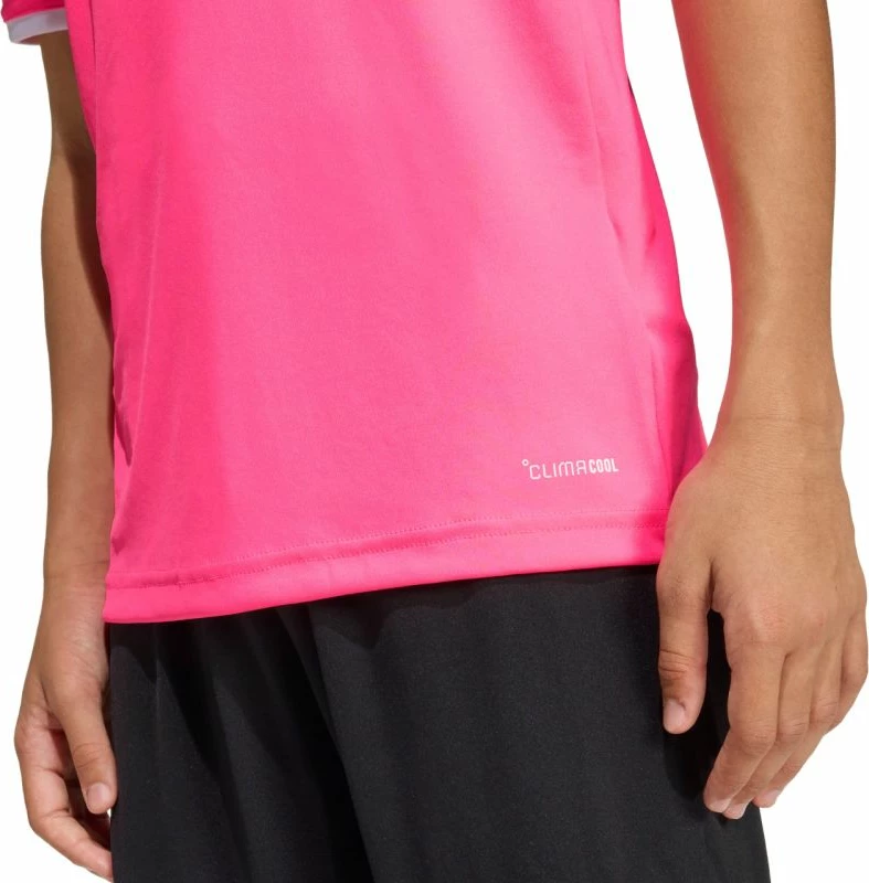 Maicë futbolli për fëmijë adidas, rozë