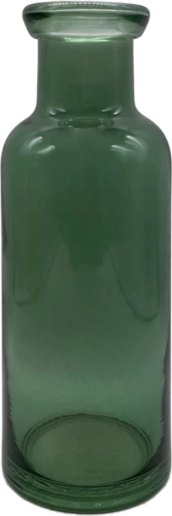 Shishe dekorative JARDIN, qelq e gjelbër, 9x9x26cm