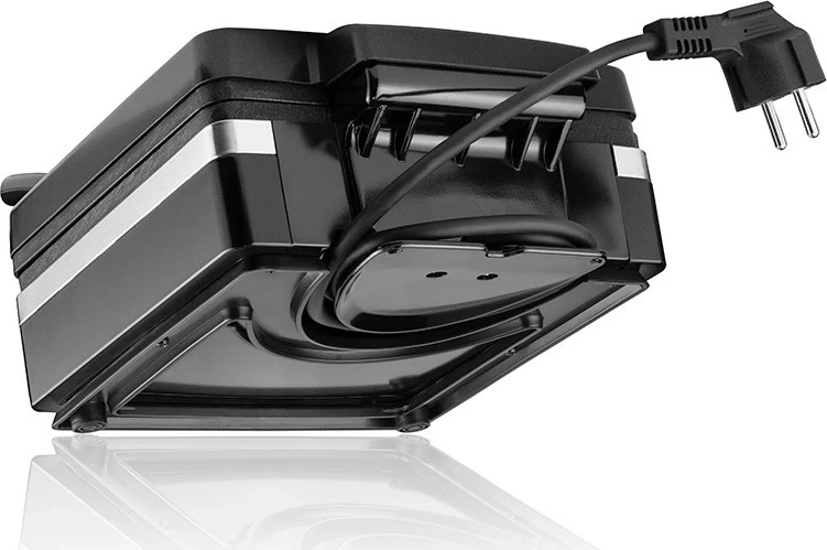 Aparat për gofra Lafe WaffleMaster 1400W, plastikë, zi