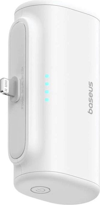 Powerbank Baseus Compact IP 5000mAh 20W, Bardhë