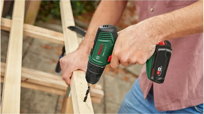 Pistoletë shpimi Bosch EasyDrill 18V-40, brushless, 2 bateri, 18V, e gjelbër/zezë