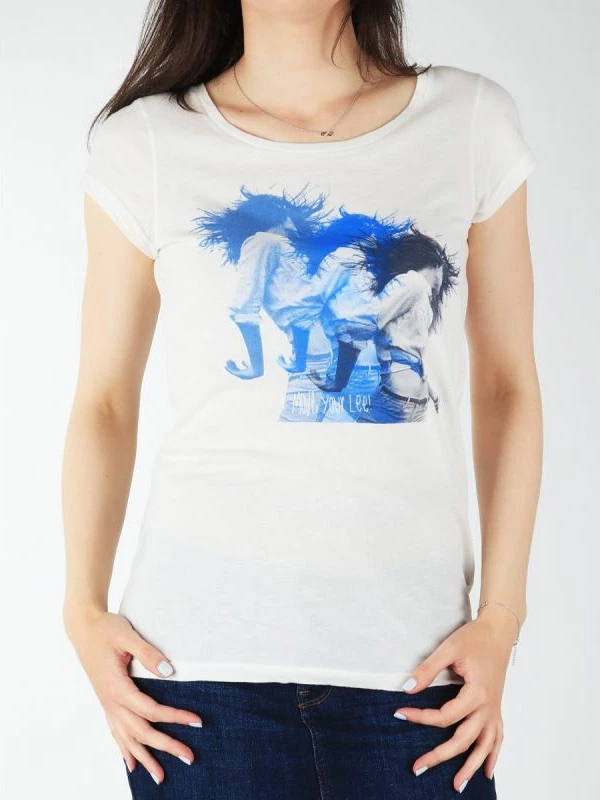 Maicë për femra Lee, e bardhë