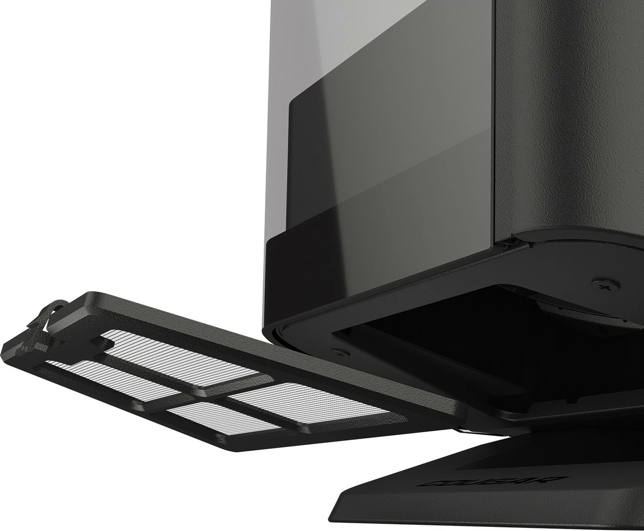 Kasë Cougar FV270 ARGB midi, e zezë