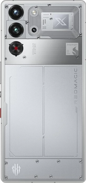 Celular REDMAGIC 10 Pro 5G, 16 GB RAM, 512 GB, Moonlight, Bardhë