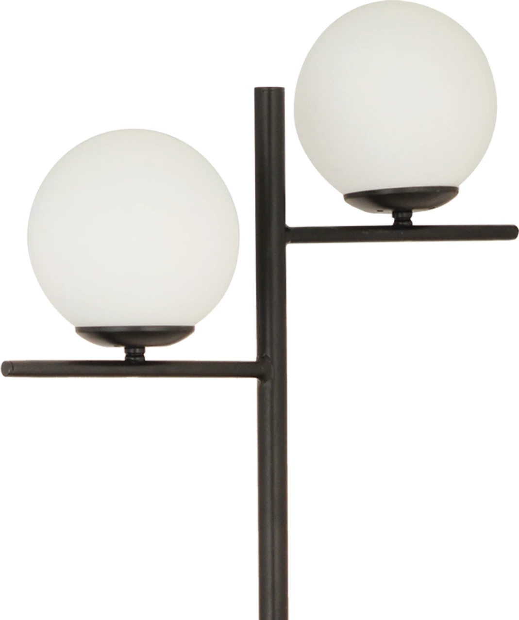 Llambë dyshemeje metalike, ngjyrë e zezë, FH7432.01, 30x158 cm