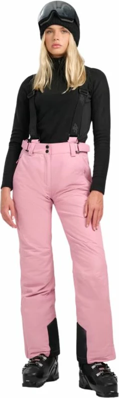 Pantallona skijimi për femra 4f, rozë