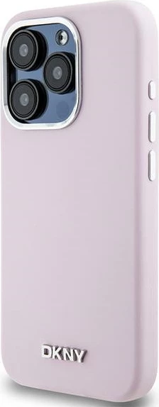 Mbështjellës DKNY Liquid Silicone MagSafe për iPhone 14 Pro, rozë