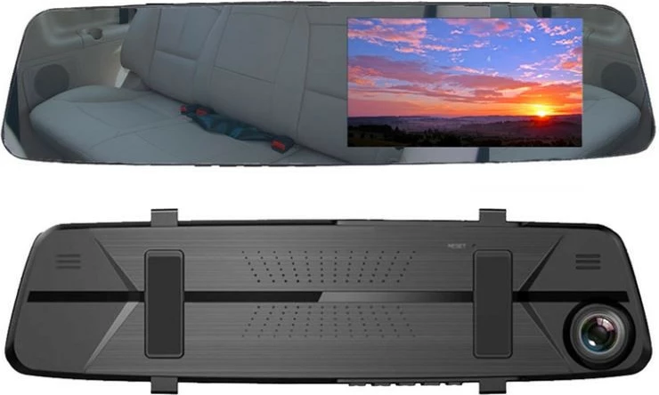 Kamerë veture Tracer 4.5D FHD VELA, Full HD, kënd 150°, me kamerë të pasme, e zezë