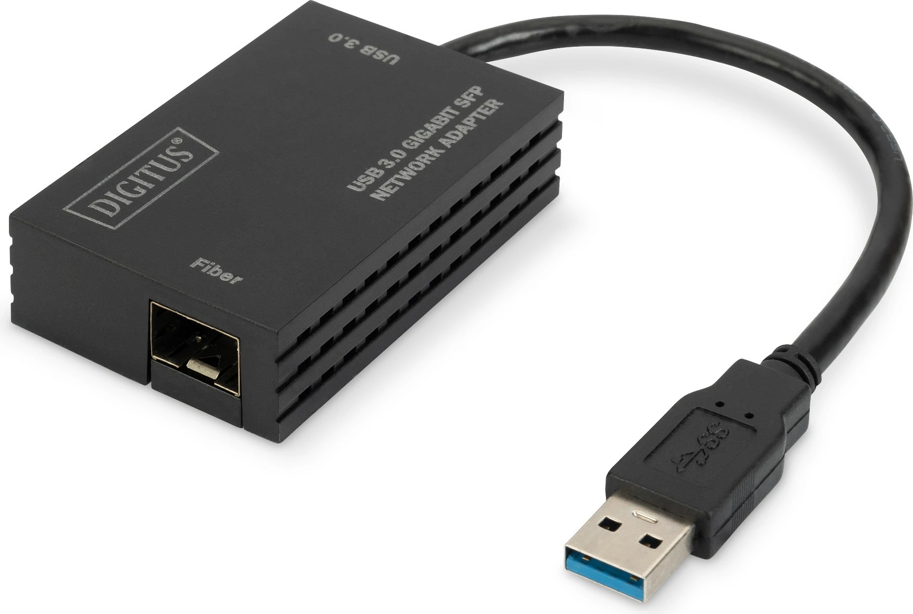 Adapter rrjeti Digitus USB 3.0 Gigabit SFP, i zi