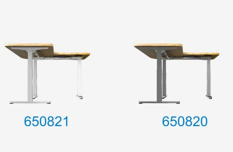 Kornizë tavoline L-formë EQUIP, e bardhë