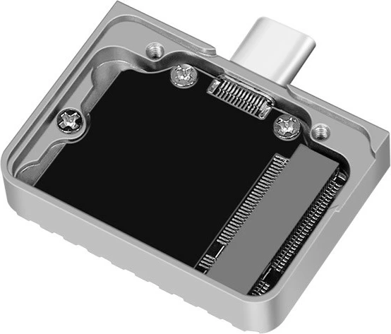 Kasë e jashtme LogiLink UA00423 për SSD M.2 NVMe, USB-C, Argjend
