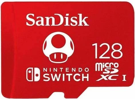 Kartelë memorie SanDisk 128GB për Nintendo Switch
