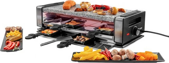 Grill raclette Unold 48760, 1200 W, 230 V, 50 Hz, i zi/inoks