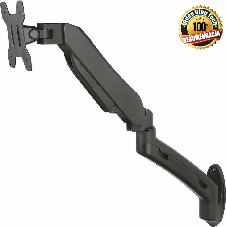 Mbajtëse muri për monitor ART RAMART L-12GW, 13-27 inç, Metal, E zezë