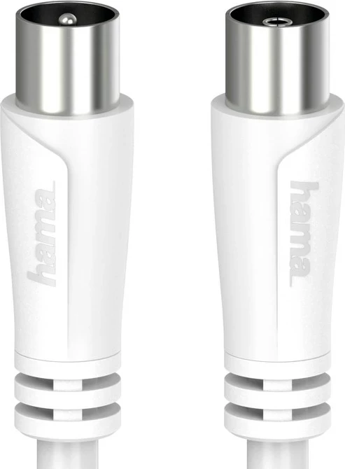 Kabel antene Hama 90DB 3m, bardhë