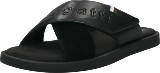 Flip-flopa për meshkuj Bugatti, të zeza