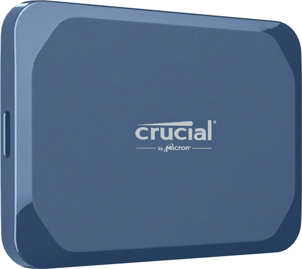 SSD portabël Crucial X10 1TB, USB 3.2 Type-C, blu