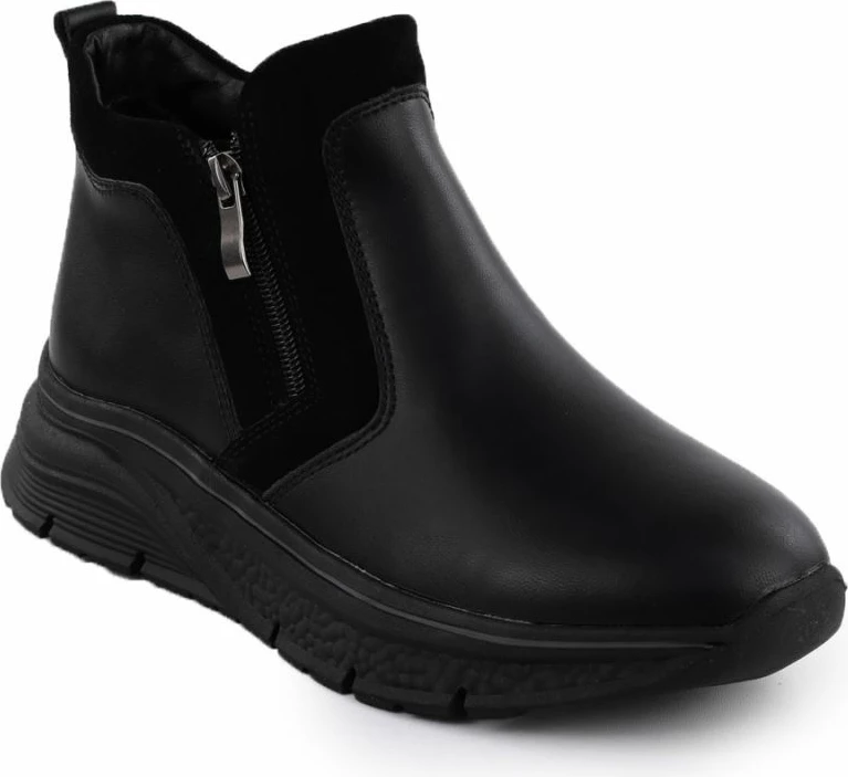 Çizme lëkure për femra Filippo 7292, të zeza