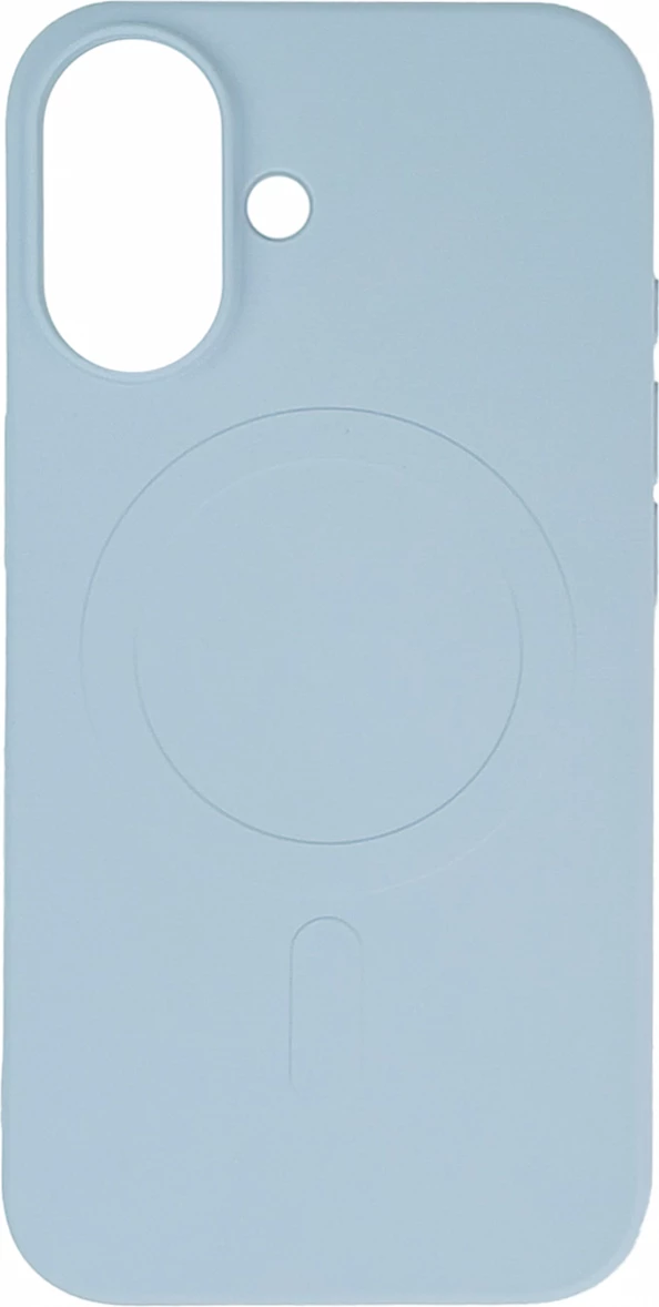 Mbështjellës Hurtel Liquid Silicone Case MagSafe për iPhone 16, Blu