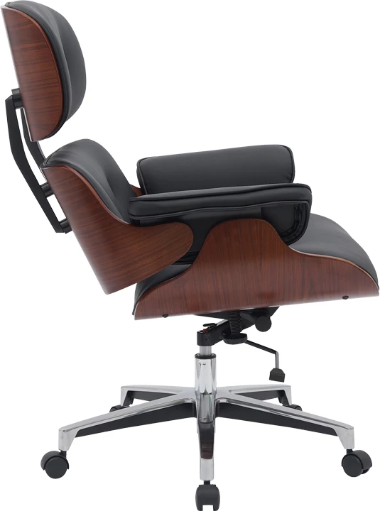 Karrige për zyre Kobane, e zezë/dru