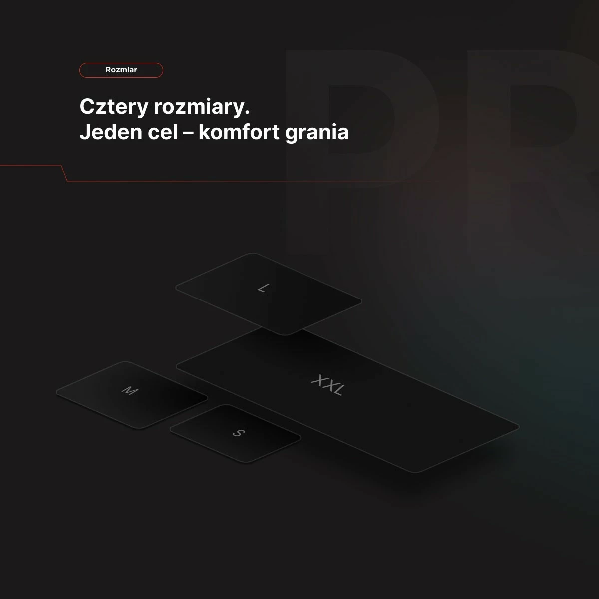 Mauspad Rampage Pulsar Pro S, 29x24 cm, tkaninë jacquard, e zezë