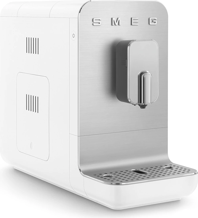 Aparat kafeje superautomatik SMEG BCC13WHMEU, 19 bar, rezervuar uji 1.4 L, depo kokrrash 150 g, 1350 W, bardhë, 1 copë