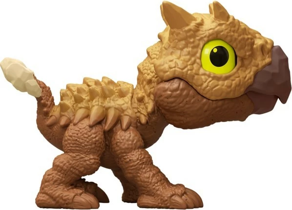 Set lodrash figurina Jurassic World Mighty Little Biters, Mattel, JFC86/JFC89