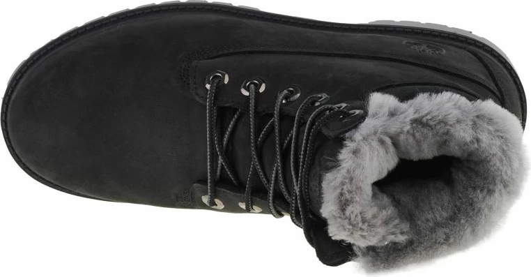 Çizme për djem Timberland Premium 6 IN WP Shearling, të zeza